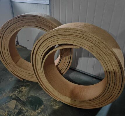 200℃の作動温度、厚さ5-35mm、優れた耐摩耗性を備えたBGOノンアスベスト織りブレーキライニング