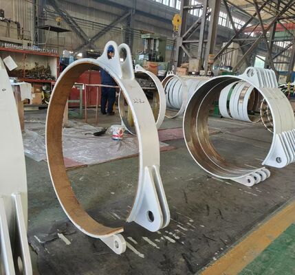 BGO Non Asbestos Woven Brake Lining with 200℃ Working Temperature 5-35mm Thickness and Excellent Wear Resistance